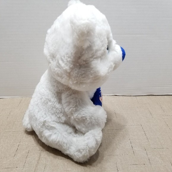 Nestle White Teddy Bear Crunch Candy Bar Plush Stuffed Animal Kelly Toy 2016 - Picture 5 of 12